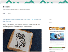 Tablet Screenshot of bionano.com